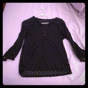 Top, polka dot